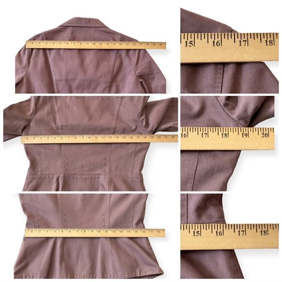 Miu Miu Washed cotton jacket, size 44 Italy, Mauve, Dusty pink - Picture 12 of 14